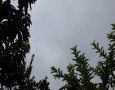 Aviso amarelo de perigo potencial de vendaval