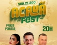 Imagem do poster com o anúncio da festa em Acauã 