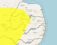 Alerta amarelo de baixa umidade