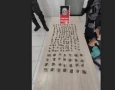 Drogas apreendidas em ação da PM