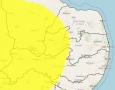Alerta amarelo de baixa umidade do ar