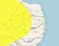 Alerta amarelo de baixa umidade do ar