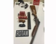 Armas de fogo e munições apreendidas pela PM
