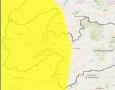 Alerta amarelo de baixa umidade do ar