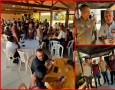 deputado Jutay Meneses ao lado de Nabor presidentes de colônias