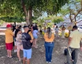 Ação do Setembro Amarelo na Praça do Bom Jesus