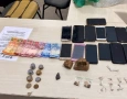 Material ilícito apreendido em ação da PM