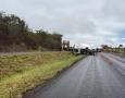 Acidente de trânsito na BR