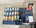 Material apreendido em ação da PM