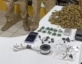 Material apreendido em ação da PM