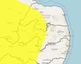 Alerta amarelo de baixa umidade do ar