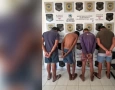 Prisão de pessoas investigadas por envolvimento em um esquema de furto e receptação