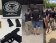 Prisão e apreensão de material ilícito