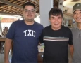 Deputado estadual Jutay Meneses durante encontro e confraternização com presidentes de colônias de pescadores