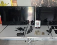 Objetos roubados recuperados pela polícia militar em Brejo do Cruz 