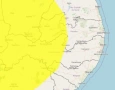 Alerta amarelo de baixa umidade do ar
