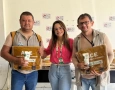 Entrega de 62 kits com bolsas e protetores solares aos agentes de combate às endemias