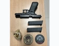 Prisão de investigado por homicídio e apreensão de pistola