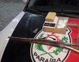 Armas apreendidas pela polícia militar 